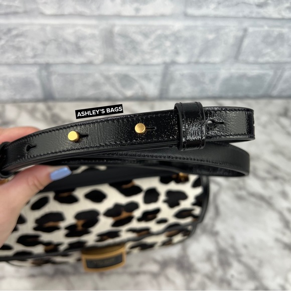 Kate Spade Katy Leopard Haircalf Medium Convertible Shoulder Bag & Crossbody - Picture 12 of 16